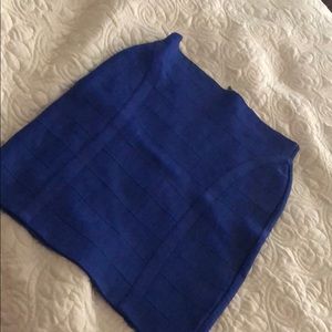 Guess Blue Bandage Skirt✨